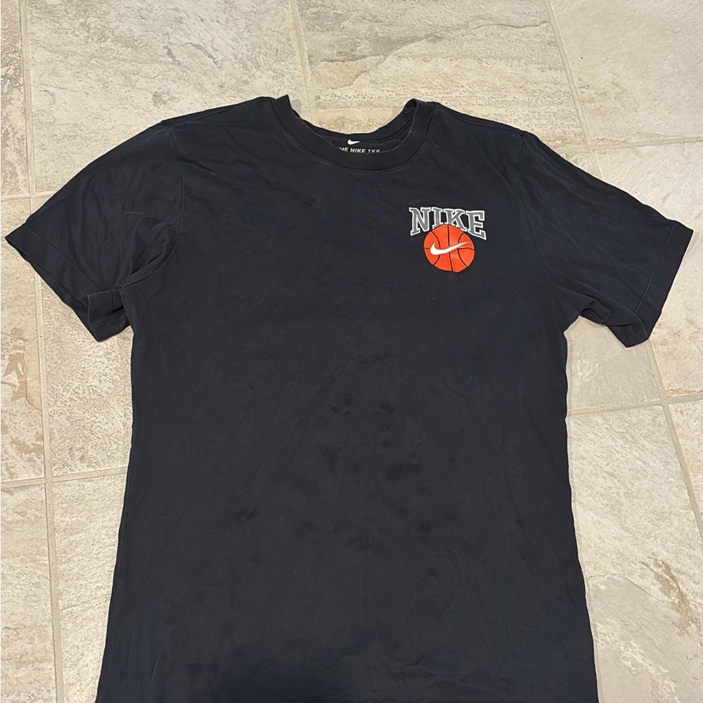 Nike Black Short Sleeve Tee with Crew Neck